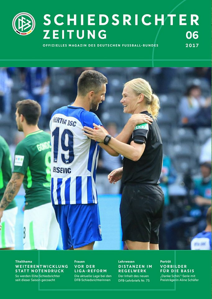 Read more about the article NEU | DFB Schiedsrichter-Zeitung 6/2017 ist jetzt online