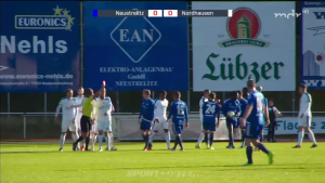 Read more about the article Video | Wacker Nordhausen siegt mit zehn Mann