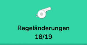 Read more about the article Neue Fußball-Regeln 2018/19