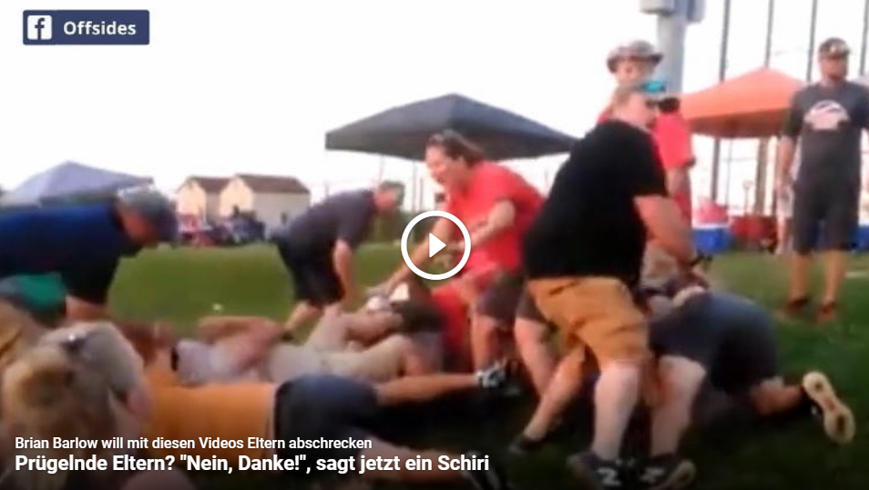 You are currently viewing Jugend-Schiedsrichter sammelt Videos von wütenden Eltern – und veröffentlicht sie im Netz