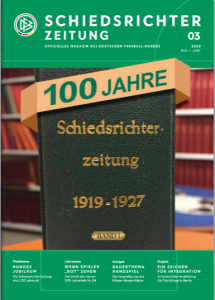Read more about the article Schiedsrichter-Zeitung 3/2019 ist online