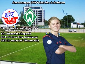 Read more about the article Ansetzungen Juniorenpokal