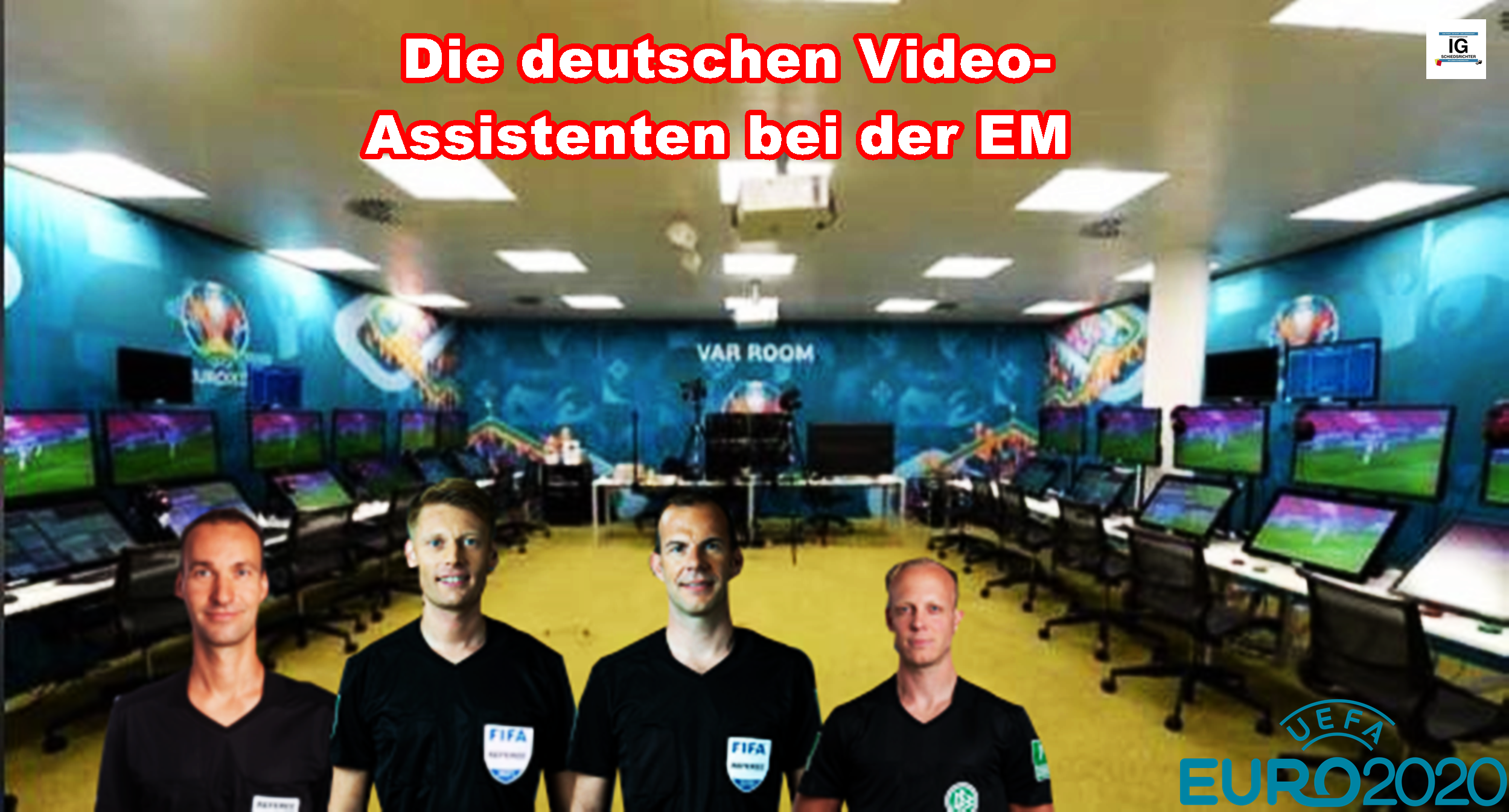 You are currently viewing Erste EM mit Videobeweis – vier Deutsche im Einsatz