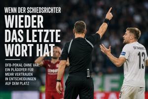 Mehr über den Artikel erfahren Wenn der Schiedsrichter wieder das letzte Wort hat