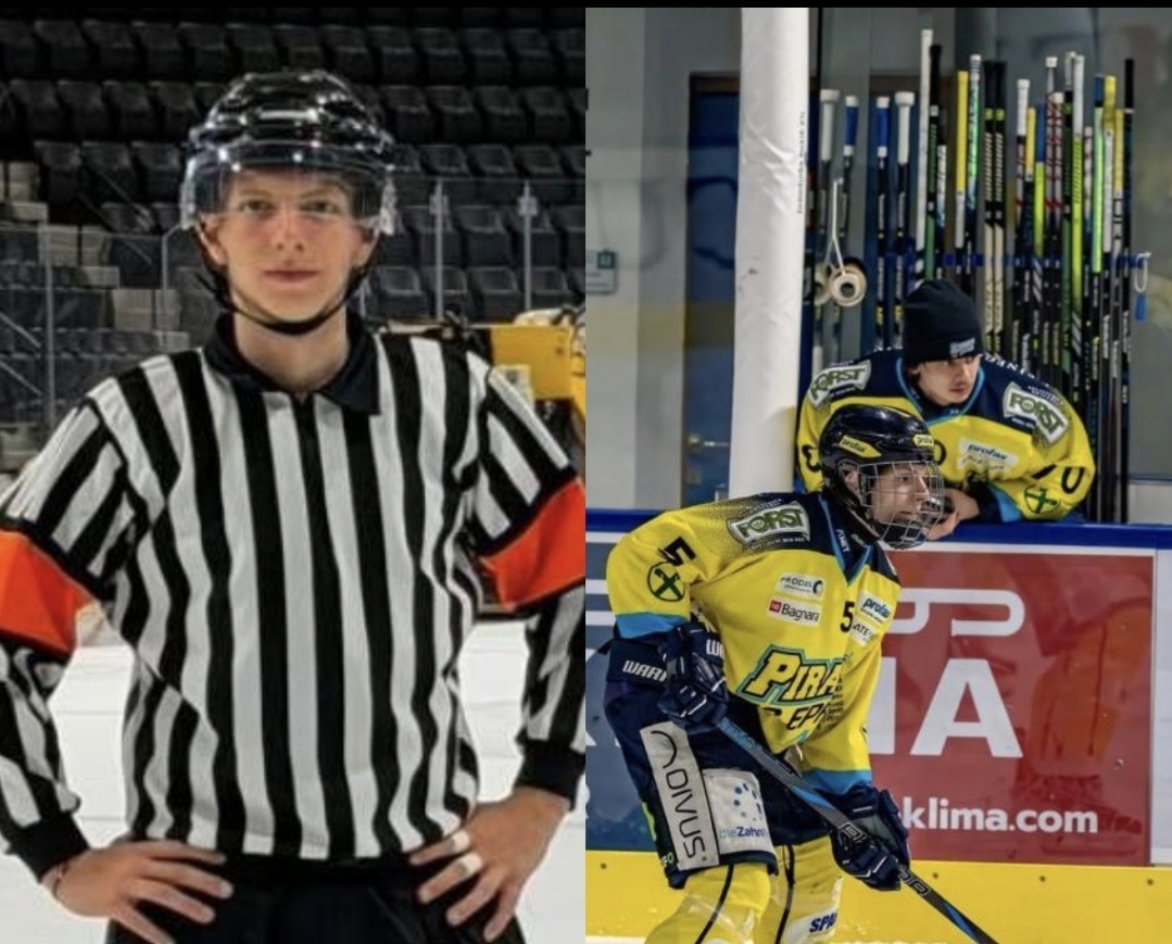 Mehr über den Artikel erfahren Vom Spieler zum Hauptschiedsrichter: Leo Zublasing schreibt seine eigene Eishockey-Geschichte