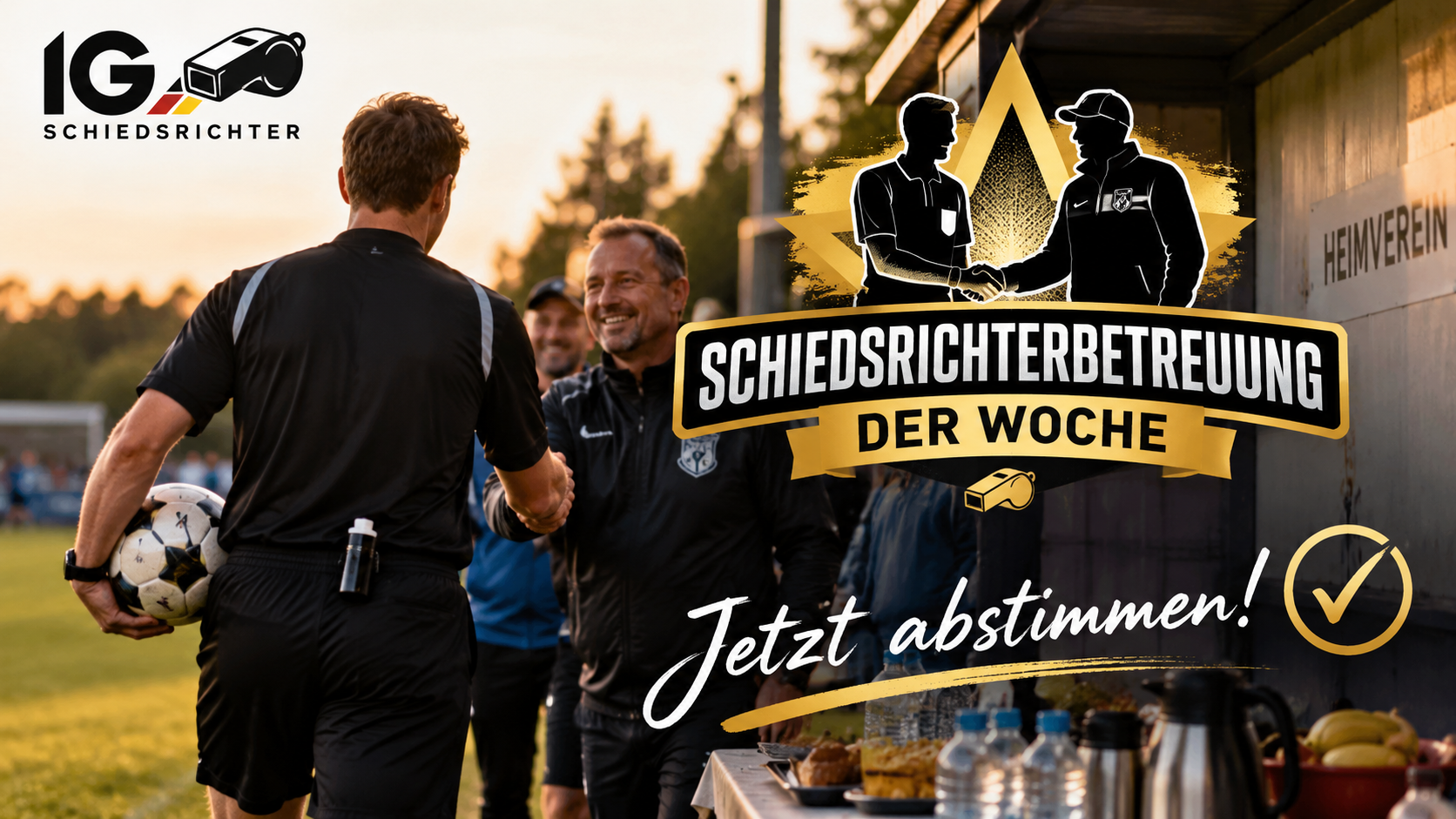 Du betrachtest gerade Schiedsrichterbetreuung der Woche: Jetzt seid ihr gefragt – stimmt für euren Favoriten ab!