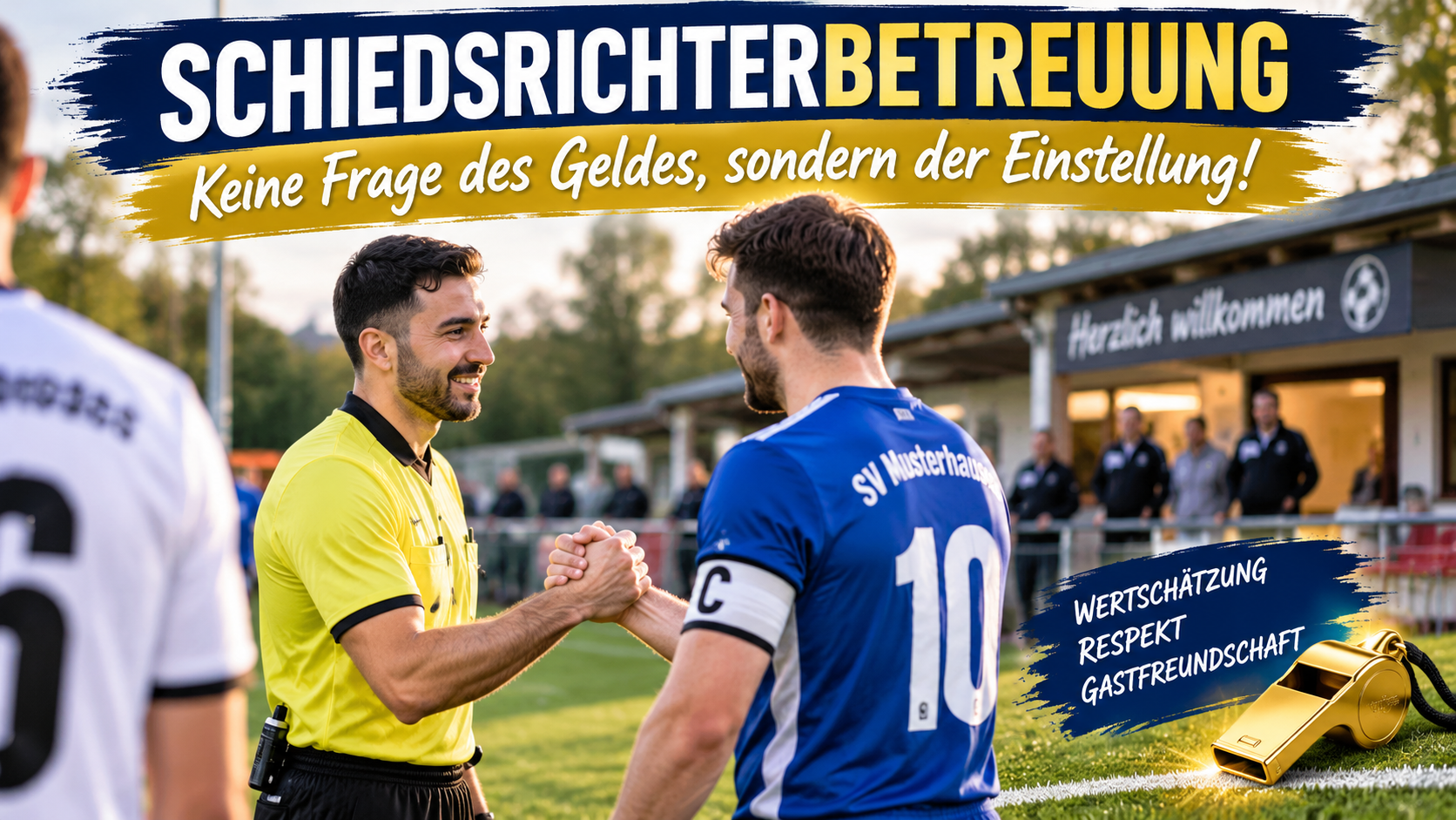 Mehr über den Artikel erfahren Schiedsrichterbetreuung ist keine Frage des Geldes, sondern der Einstellung